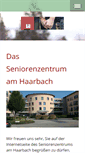 Mobile Screenshot of amhaarbach.de
